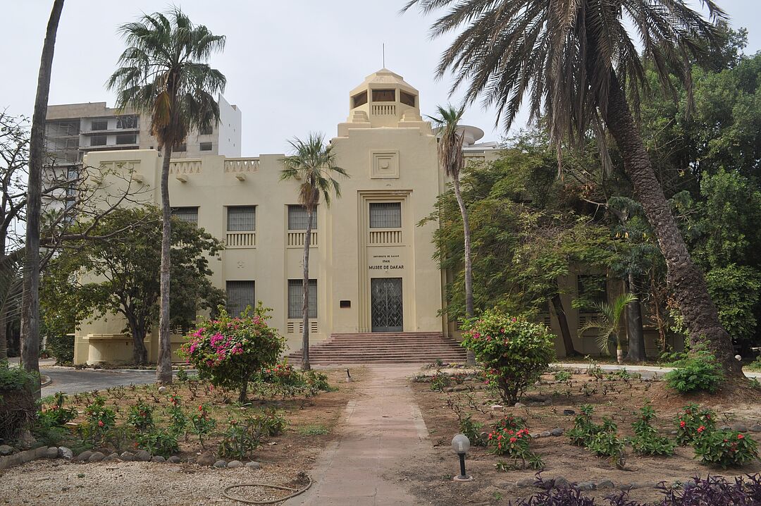 Musée Théodore-Monod d'Art africain in Dakar in Senegal