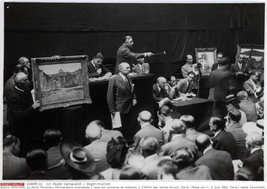Auction of the collection of Jacques Cannone at Hôtel Drouot on 5 June 1942