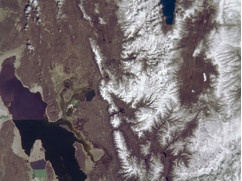 BEESAT-4 fotografierte den großen Salzsee in Utah, USA am 03.04.2020