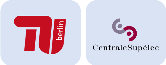 Logo der TU Berlin und Centrale Supélec