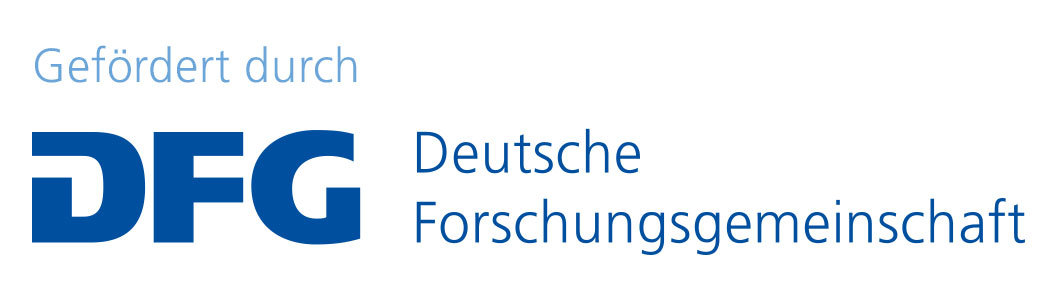 Logo: Gefördert durch die Deutsche Forschungsgemeinschaft