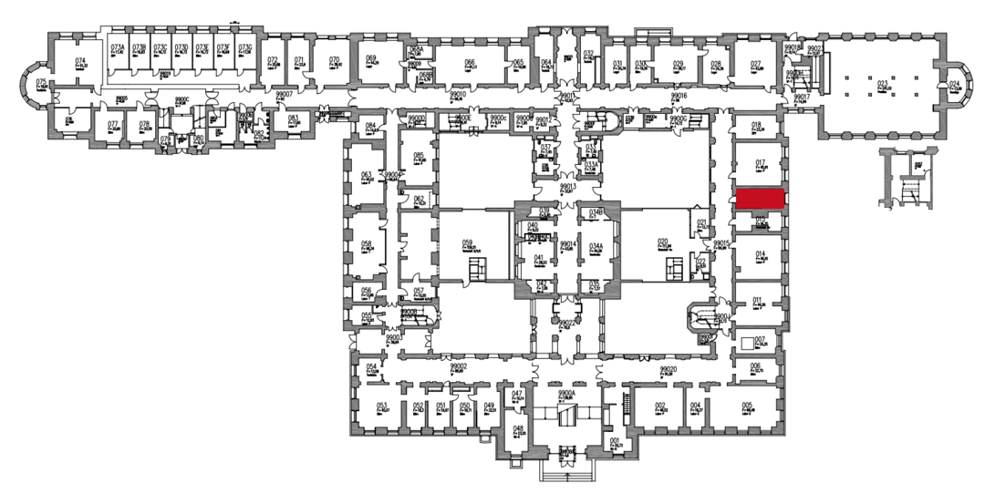 Lageplan Gebäude C, Raum C16