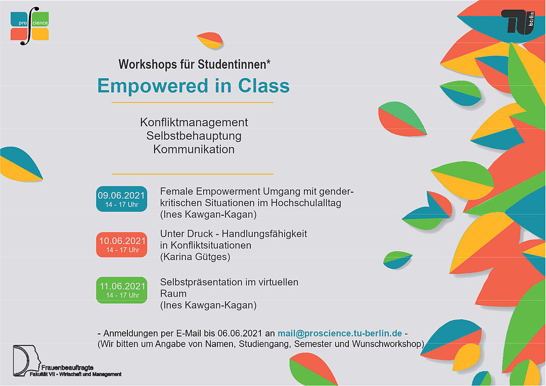 Empowered in Class 2021 - Programmvorschau