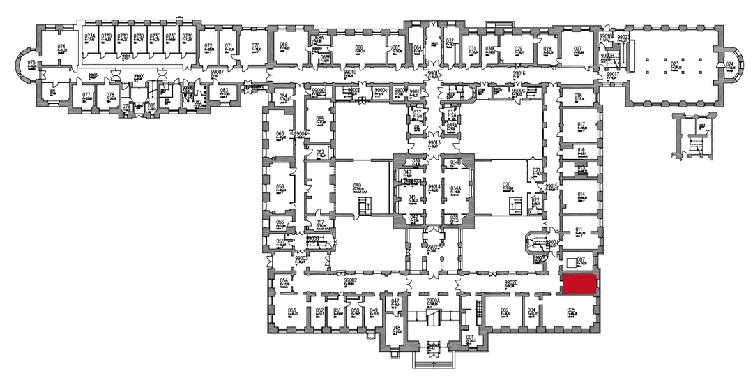Lageplan Gebäude C, Raum C6