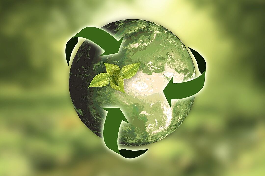 Symbolbild: grüne Weltkugel